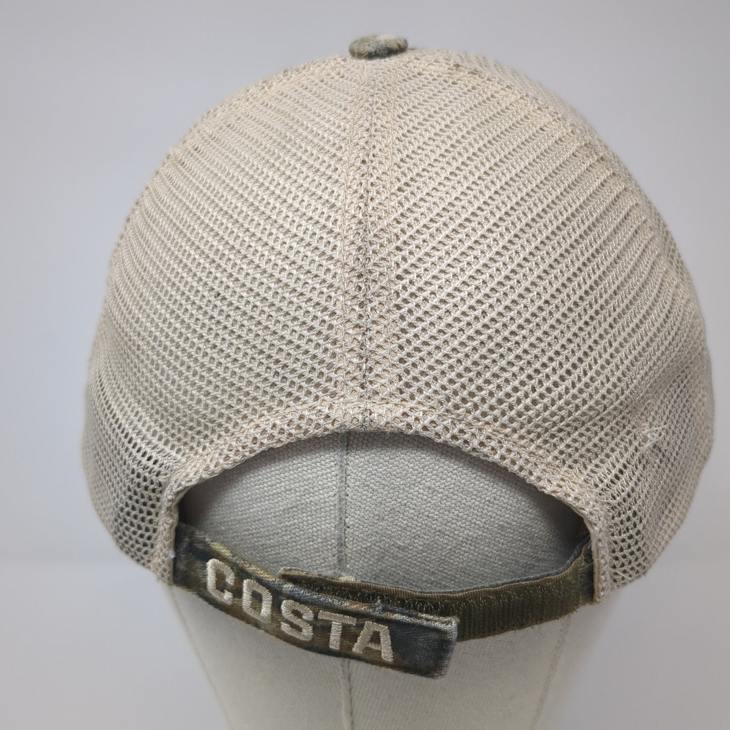 Costa Del Mar Strapback Trucker Hat Multicolor One Size Camo Mesh Back