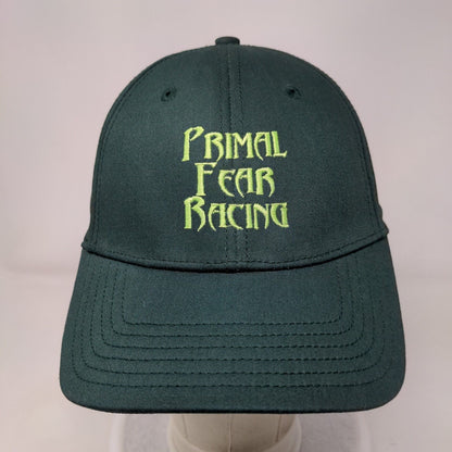 Primal Fear Racing Fitted Hat Green M/L Embroidered New Era 6 Panel