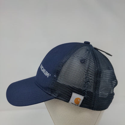 Magnum Strapback Mesh Back Trucker Hat Blue OSFA Carhartt Adjustable