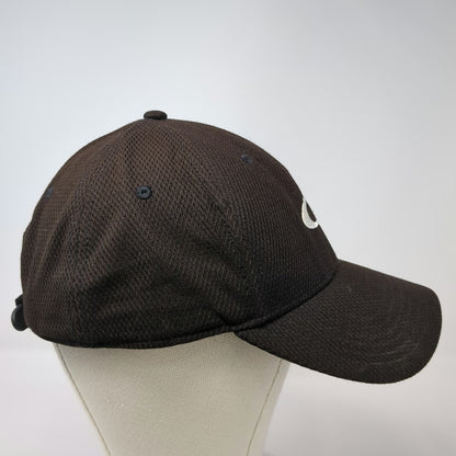 Oakley Baseball Cap Brown One Size Embroidered Logo Adjustable Strap Mesh Hat