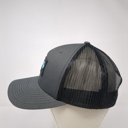 N2G Nutrition 2 Go Snapback Trucker Hat Gray OS Adjustable Mesh Back Richardson