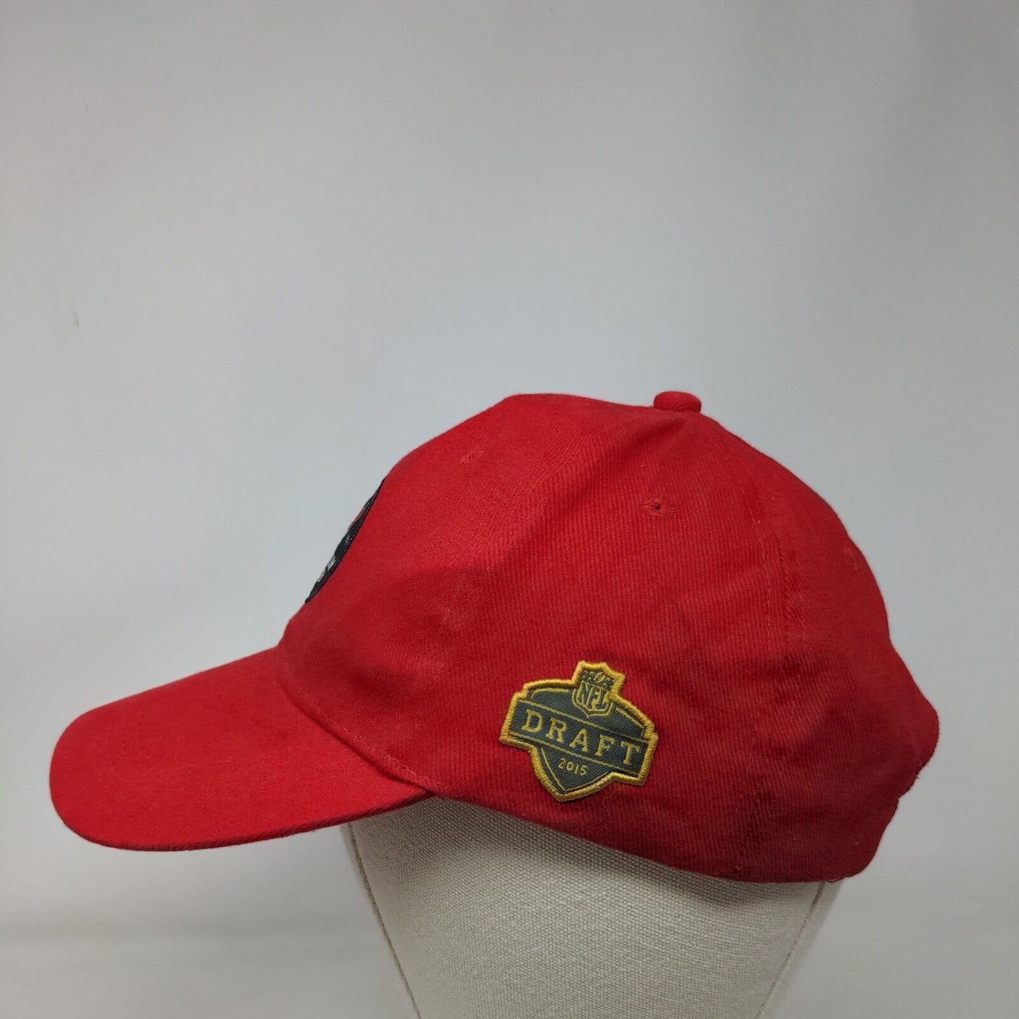 Tampa Bay Buccaneers Stadium Club 2015 NFL Draft Hat Strapback Red Logo