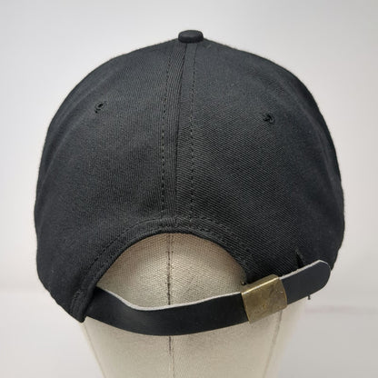 AADCO 5 Panel Hat Black One Size 390th Fighter Sq Wild Boars Military Slideback
