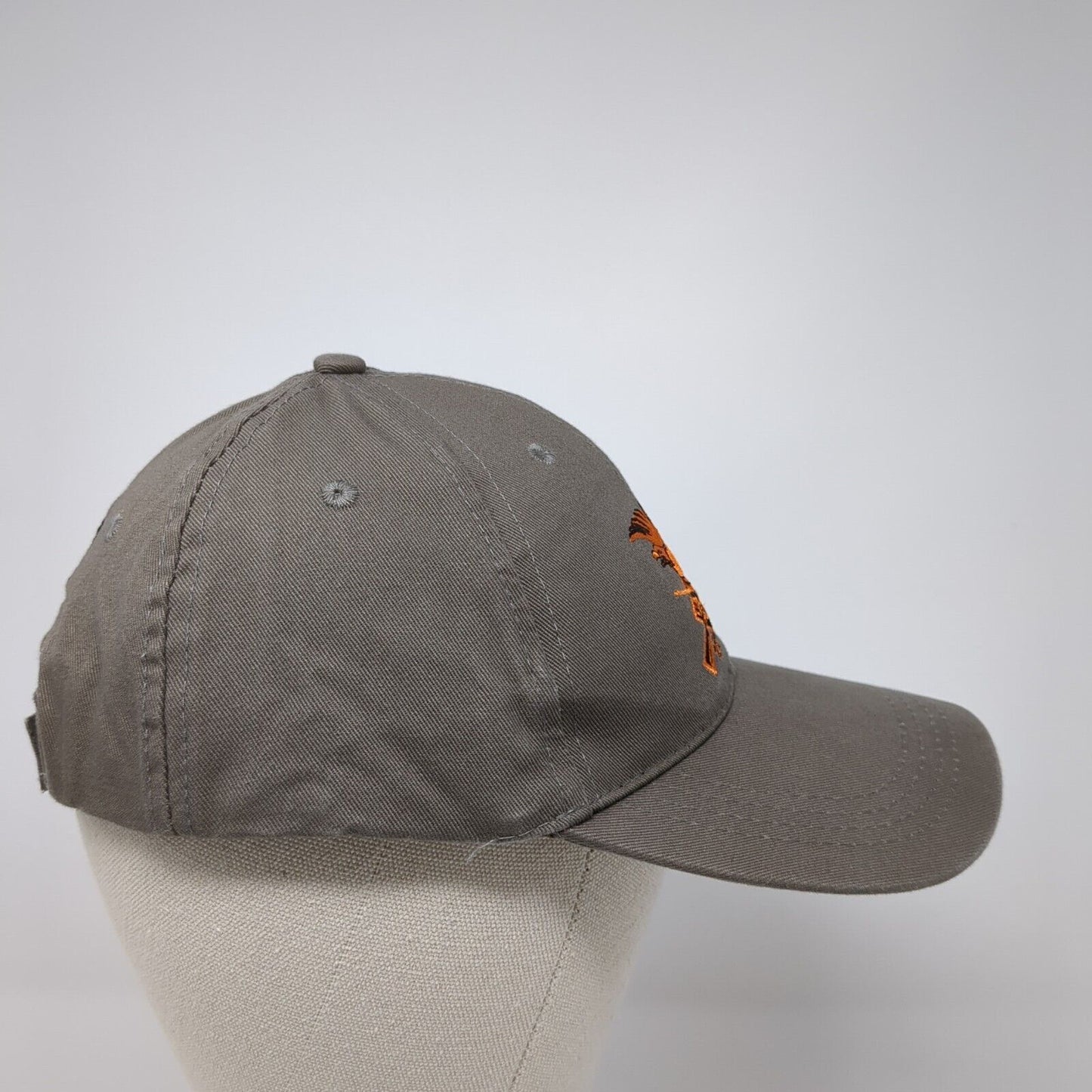 NRA National Rifle Association Strapback Hat Brown OS Adjustable Embroidered