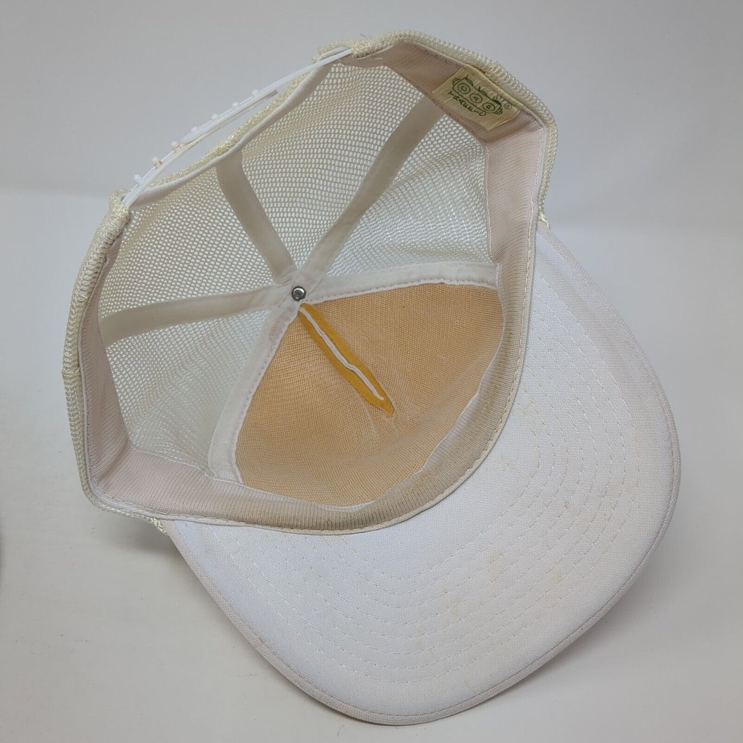 Realfoot Lake The Bone Clan Reunion 1988 Snapback Trucker Hat White OS Mesh Rope