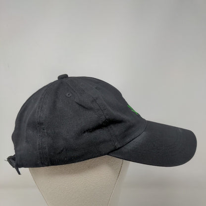 Marijuana Slideback Hat Black One Size Adjustable Embroidered Rue21 etc!
