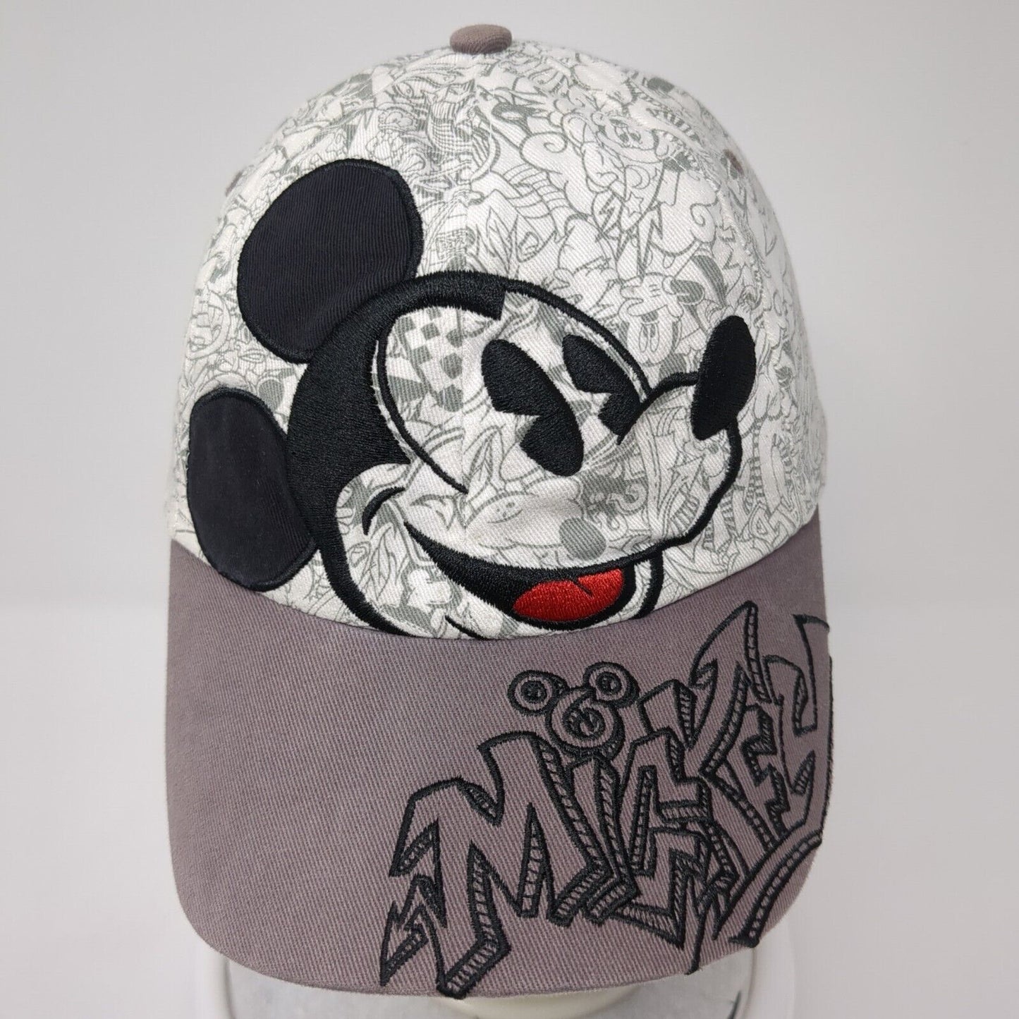 Mickey Mouse Slideback Hat Multi 57-61cm Adjustable Embroidered Disney