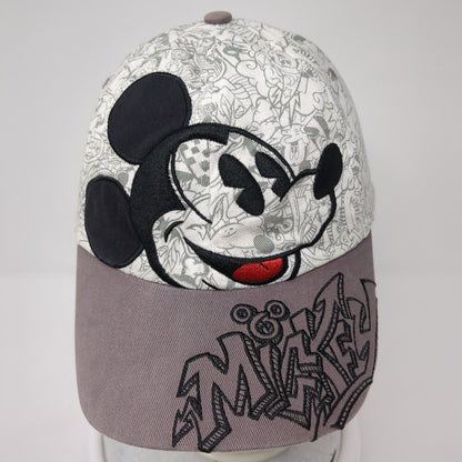 Mickey Mouse Slideback Hat Multi 57-61cm Adjustable Embroidered Disney
