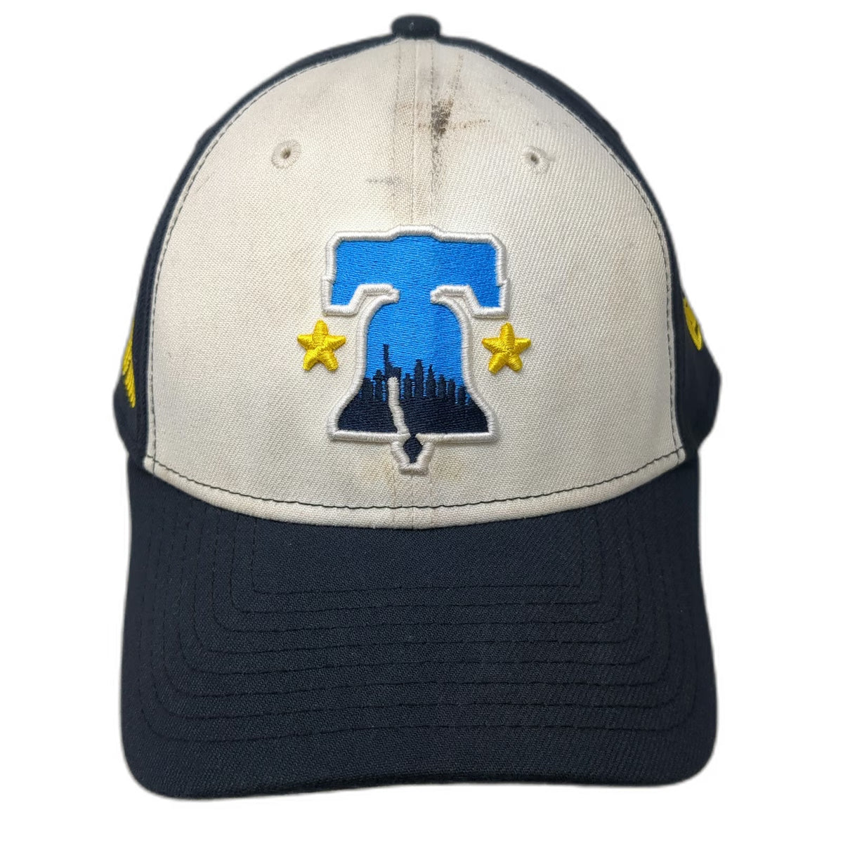 New Era Philadelphia Phillies MLB Blue Baseball Cap XL Fitted Liberty Bell Hat