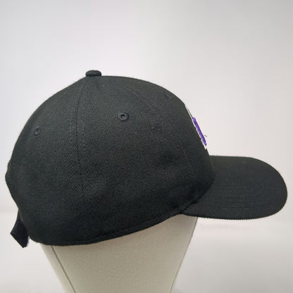 Los Angeles Lakers NBA New Era Black One Size Cap Embroidered Logo Strapback