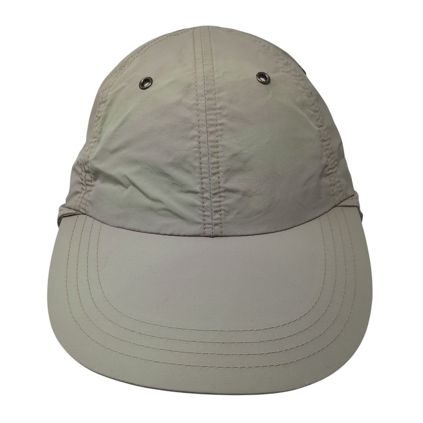 Outdoor Cap Trapper Hat Brown One Size Adjustable Drawstring Ear Flap Blank