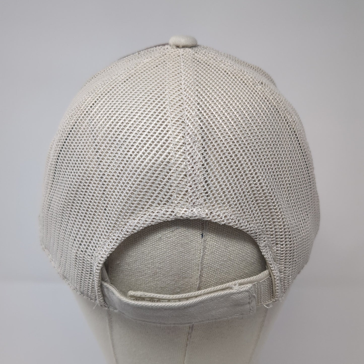 Clark The Forklift Strapback Trucker Hat Brown One Size Adjustable Mesh Back