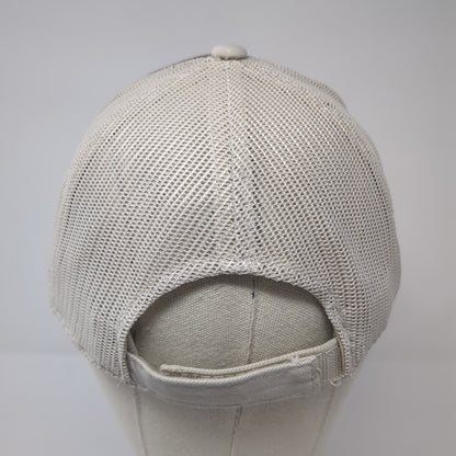 Clark The Forklift Strapback Trucker Hat Brown One Size Adjustable Mesh Back