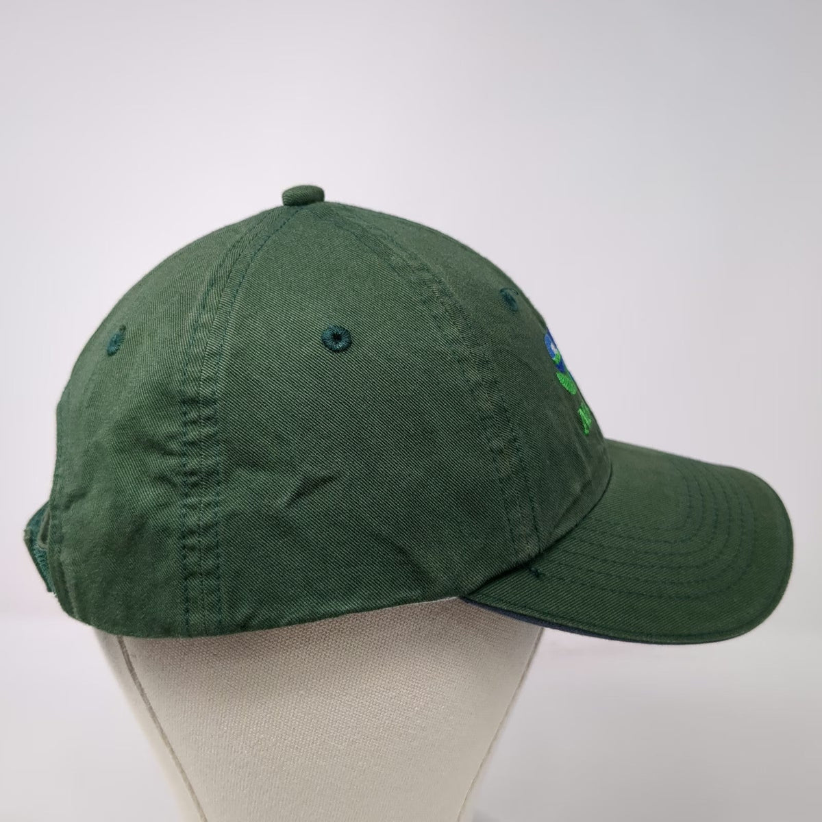 Port Authority Baseball Cap Green One Size EPA New England Bamboo Cotton Hat