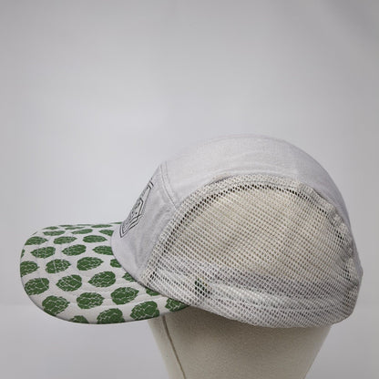Yakima Valley Hops Snapback 5 Panel Hat Gray One Size Mesh Adjustable