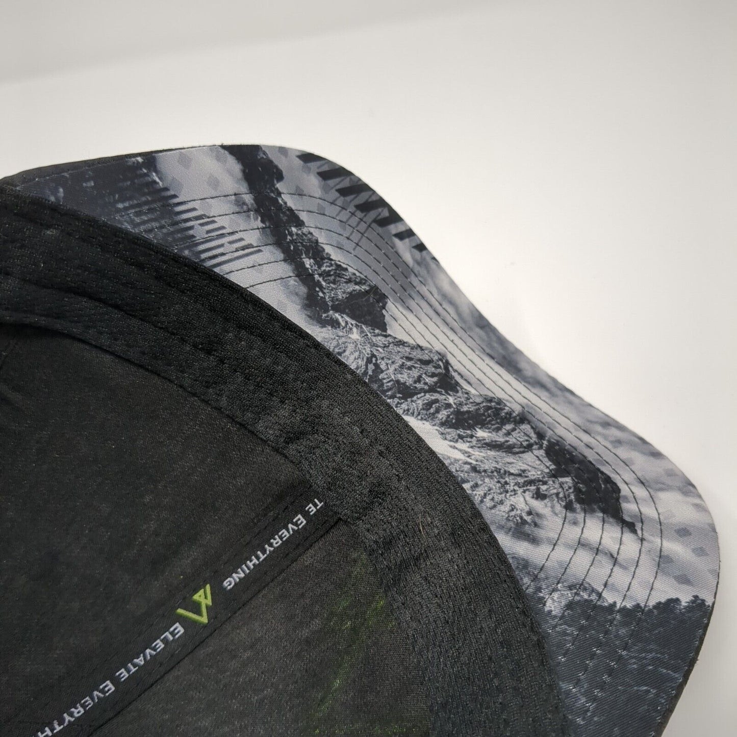 The Heartbeat Brand Snapback Trucker Hat Camo One Size Mesh Back Logo