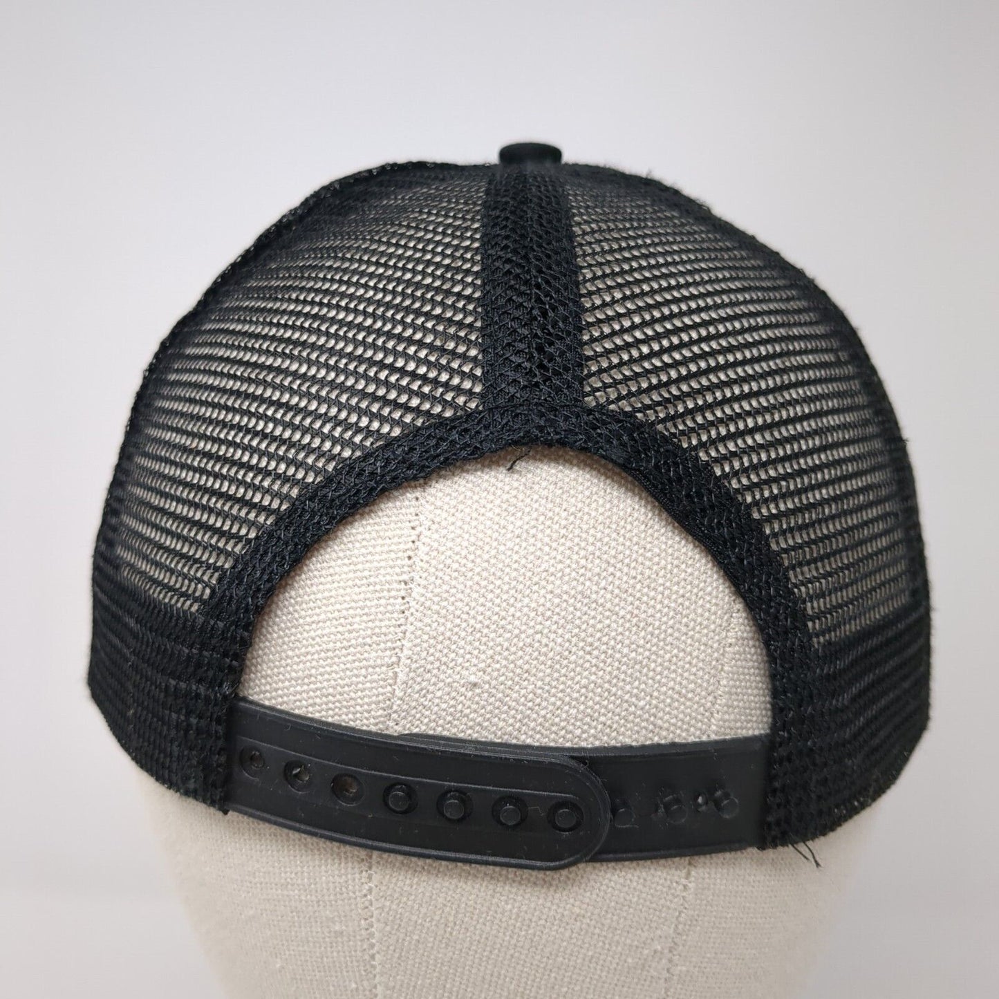 Idaho Mtn High Industries Mesh Back Trucker Hat Black One Size Colorblock