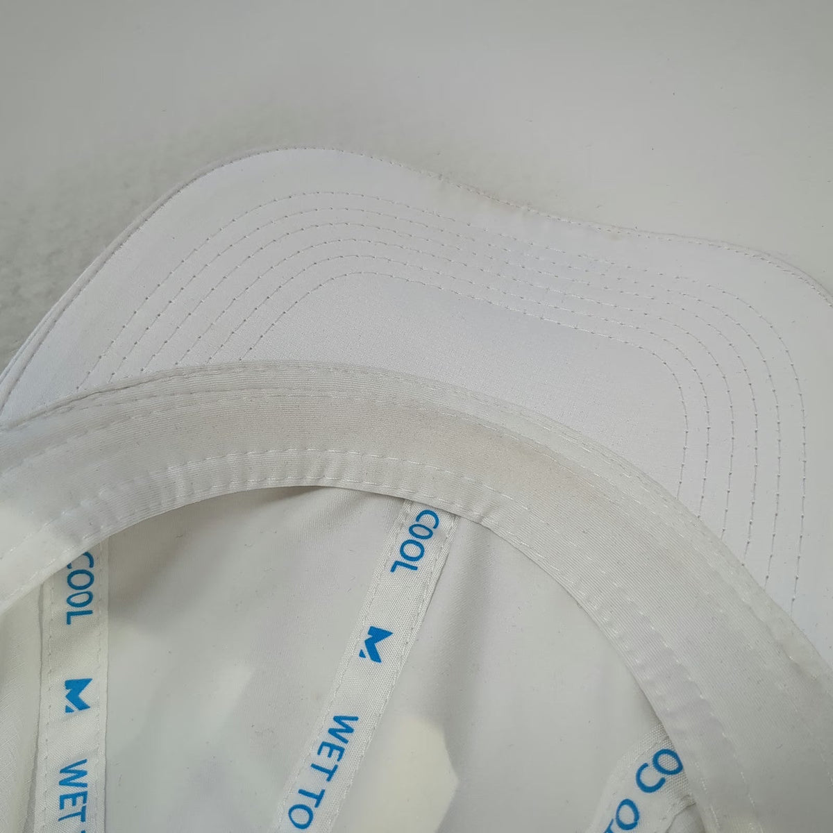 Mission Baseball Cap White One Size Strapback Cooling Performance Athletic Hat