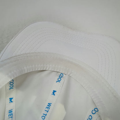 Mission Baseball Cap White One Size Strapback Cooling Performance Athletic Hat