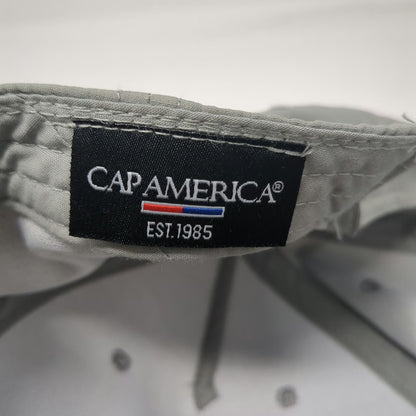 Cap America 5 Panel Hat Gray One Size Jack's Classic Rope Snapback Polyester
