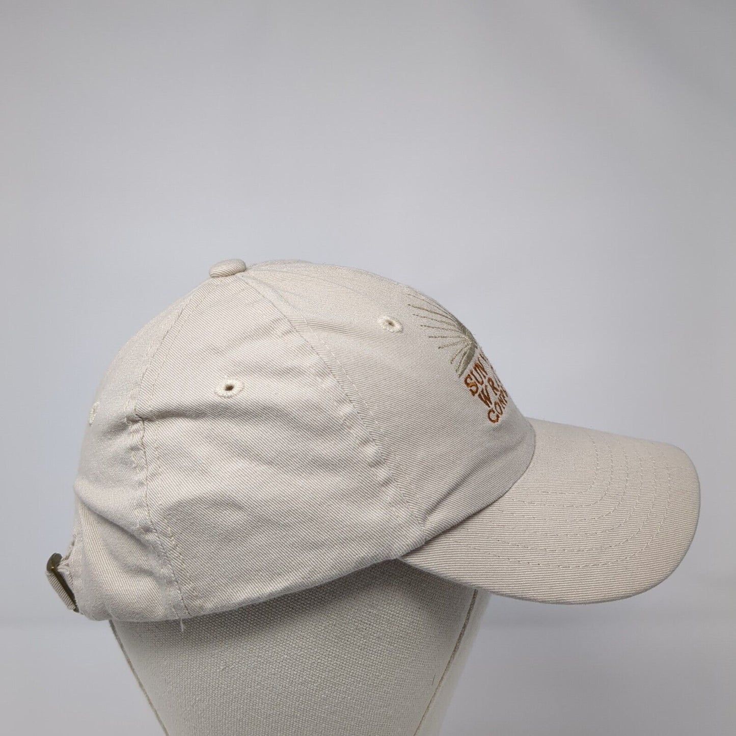 Sun Valley Writers Conference Women's Slideback Hat Tan Small OS Embroidered