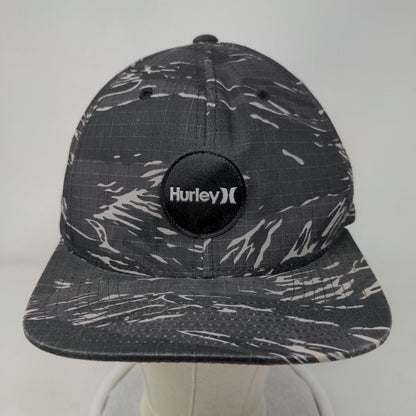 Hurley Snapback Hat Multi One Size Waves Adjustable 6 Panel Yupoong