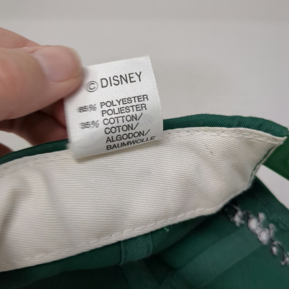 Disney Store Snapback Green One Size Tigger Winnie the Pooh Hat Two Tone Black