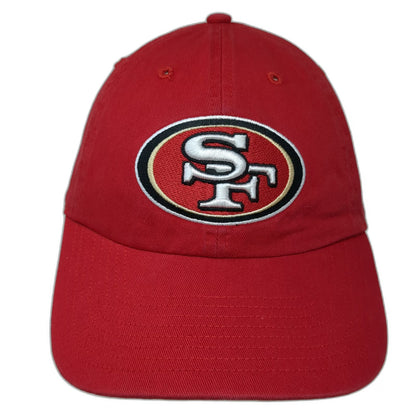 San Francisco 49ers NFL '47 Cap Red One Size Hat Slideback Logo Cotton SF Stitch