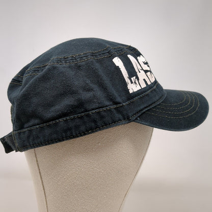 The City of Las Vegas Strapback Cadet Army Cap Black OS Adjustable Robin Ruth