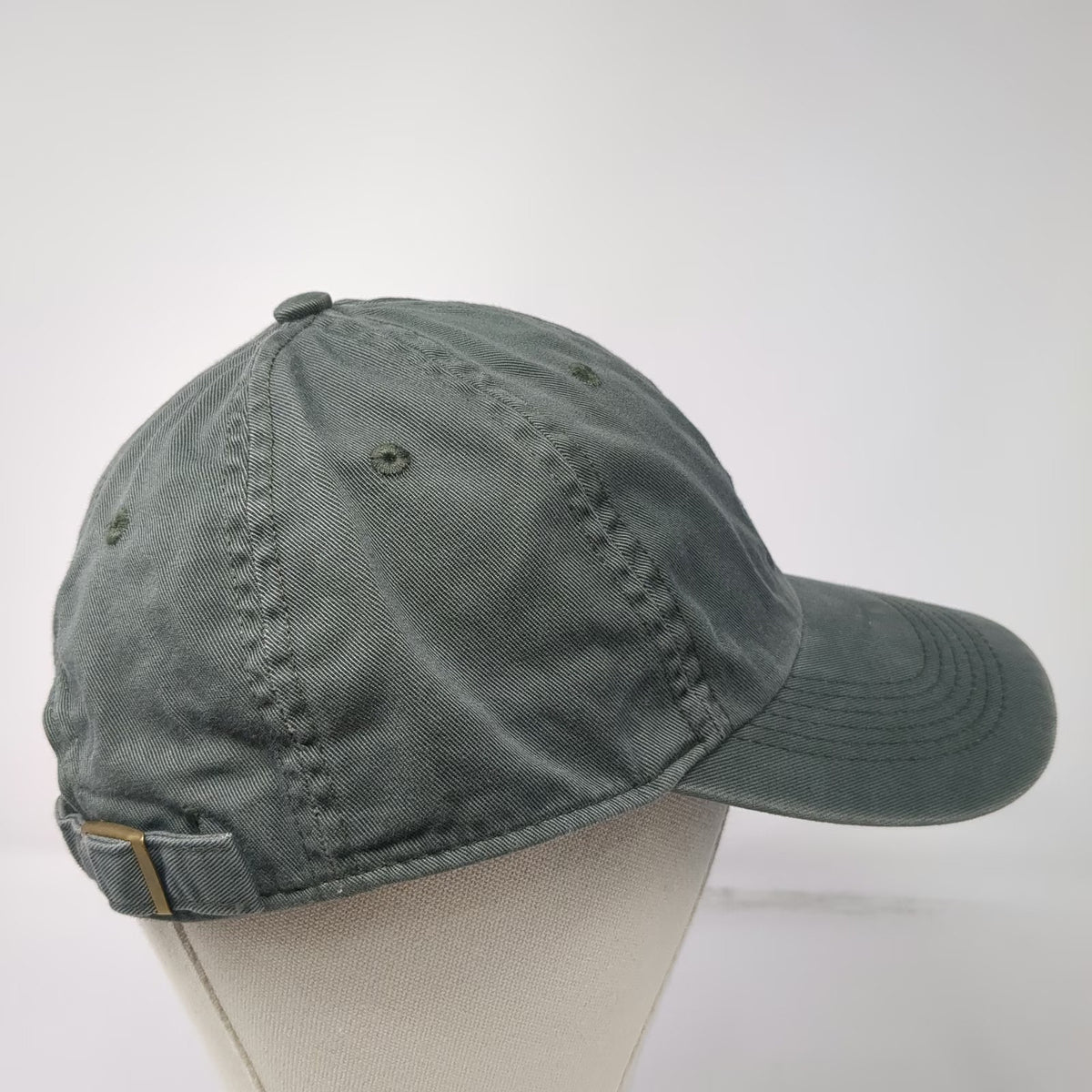 Life is Good Baseball Cap Green One Size Slideback Stick Figure Golfer Hat