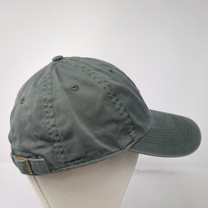 Life is Good Baseball Cap Green One Size Slideback Stick Figure Golfer Hat