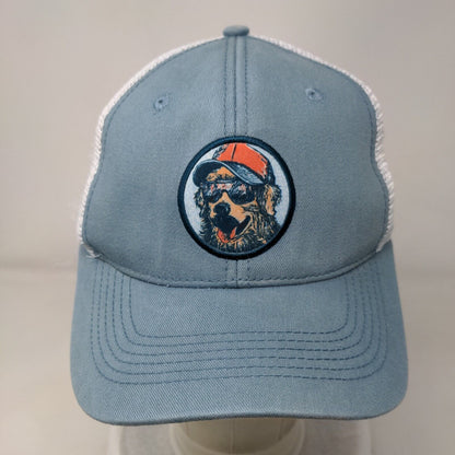 Golden Retriever Pop Art Snapback Trucker Hat Blue OS Mesh Back Southern Lure