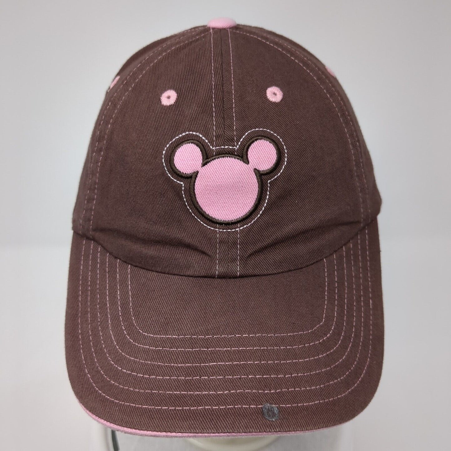 Mickey Mouse Strapback Hat Brown One Size Adjustable Florida Disney