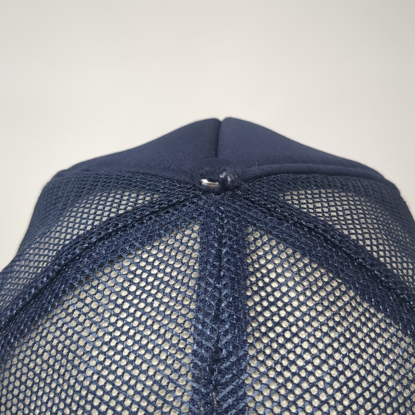 Police Training Institute Snapback Rope Trucker Hat Blue One Size Mesh Back