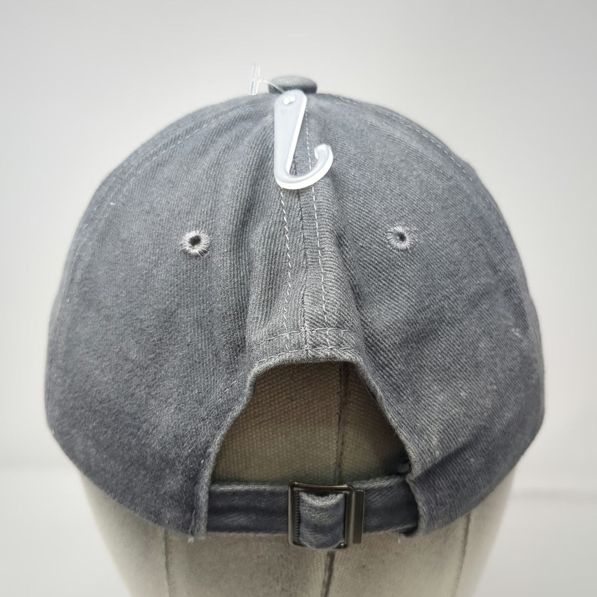 Gray One Size Baseball Cap Valencia Spain Flag Slideback Cotton Embroidery hat