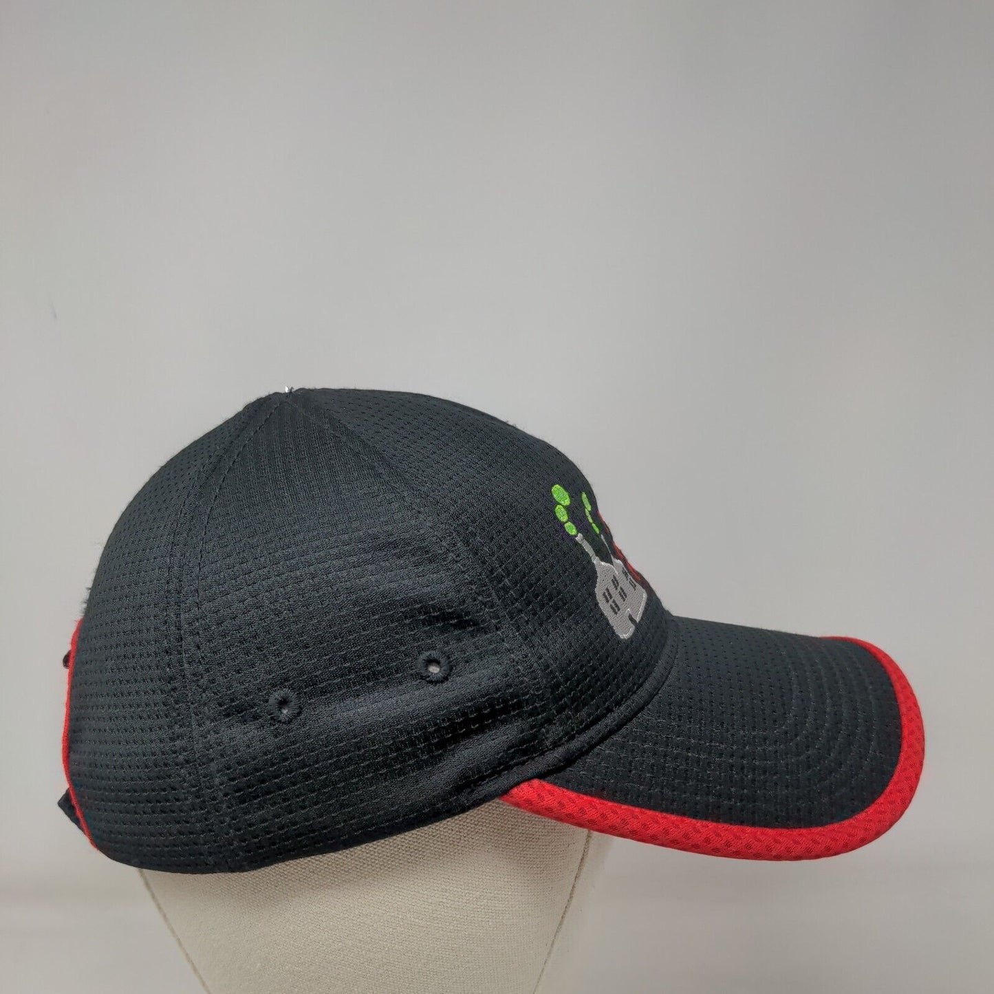 Power House Pickleball Reebok Strapback Hat Black OS Adjustable Embroidered