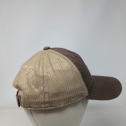 Delta Wings & Whitetails Strapback Mesh Back Trucker Hat Brown OSFM
