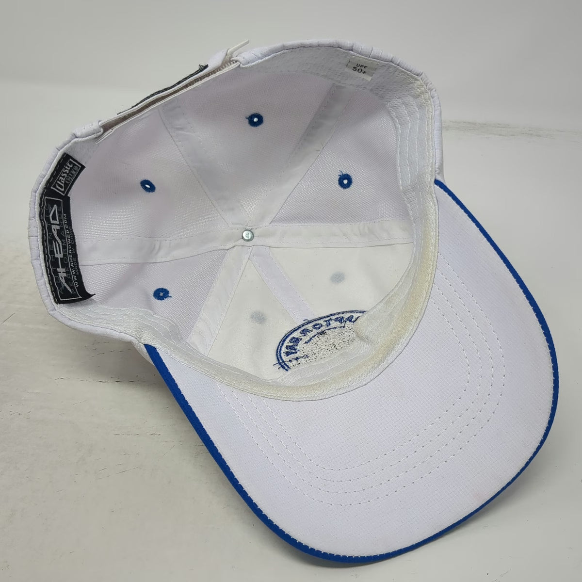 Ahead Performance Raptor Bay Bonita Springs Hat White One Size Baseball Cap