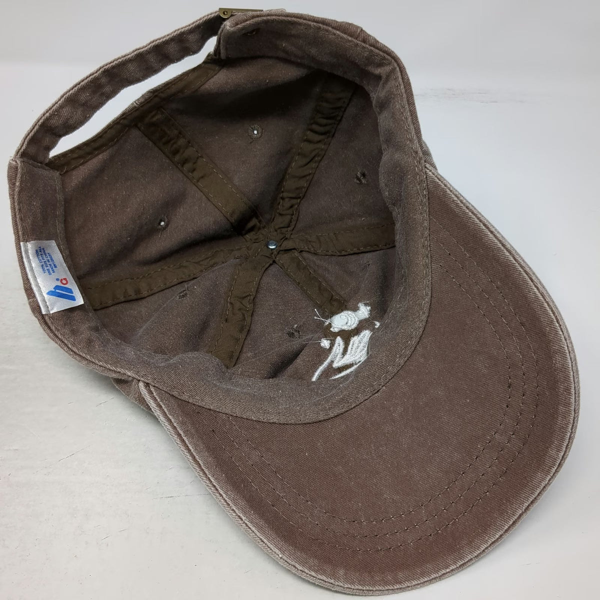 H&C Baseball Cap Hat Brown One Size Mama Magic Moon Stars Graphic Slideback