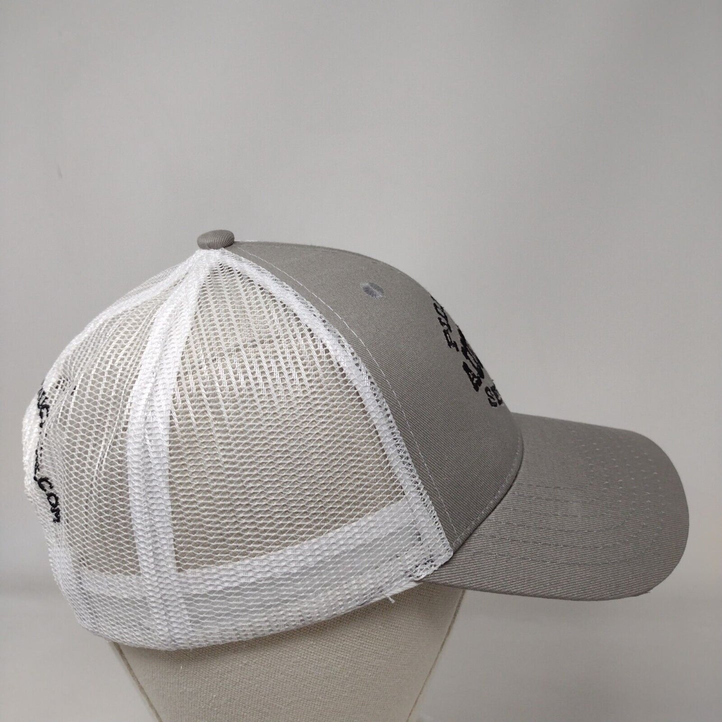 Pickett Auction Service Snapback Trucker Hat Gray One Size Mesh Back