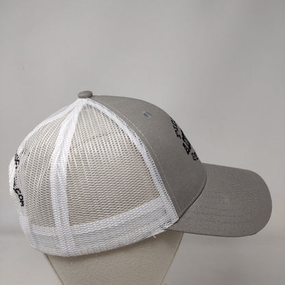 Pickett Auction Service Snapback Trucker Hat Gray One Size Mesh Back