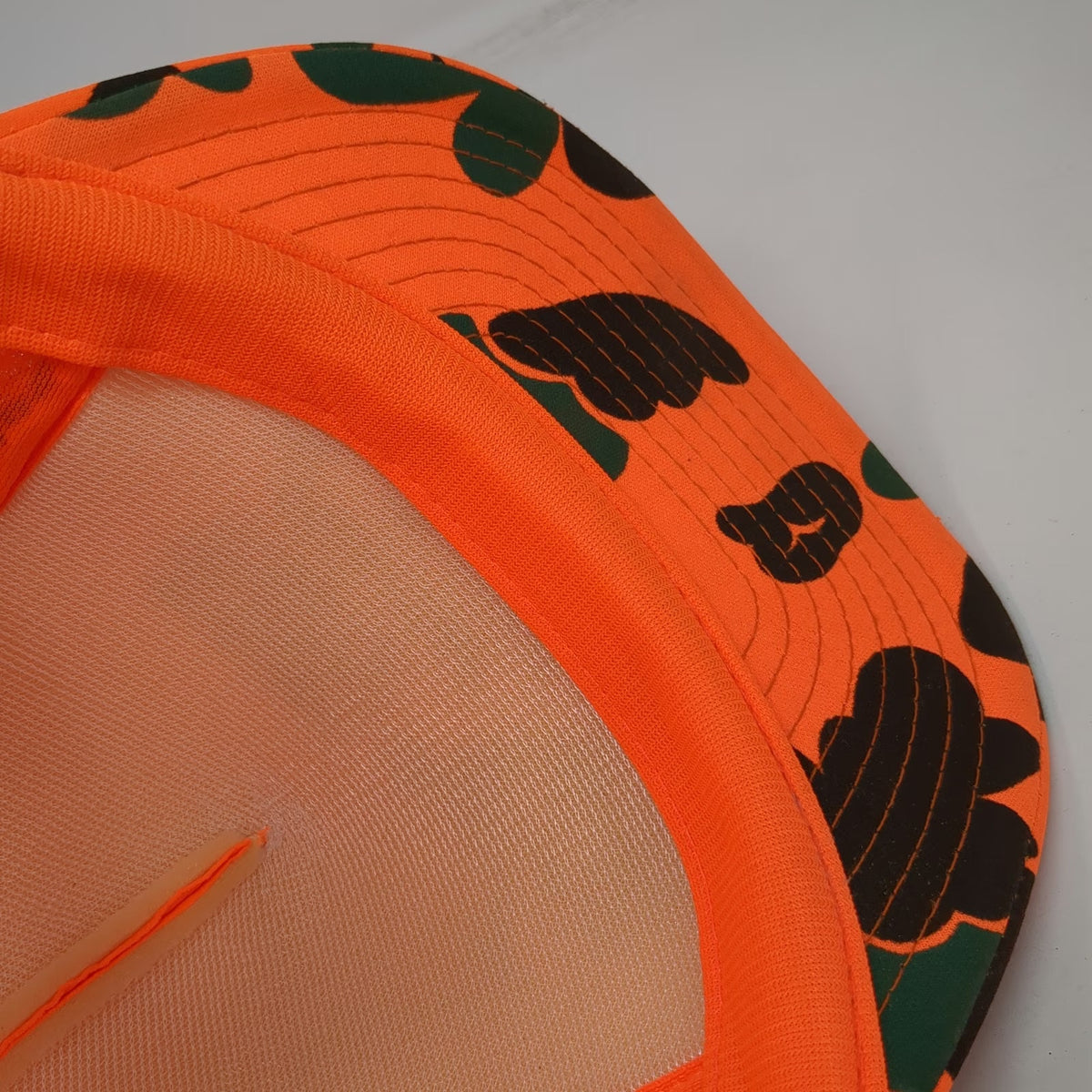 Designer Award Orange Camo Elk Hunting Season Trucker Hat Snapback Cap Vintage