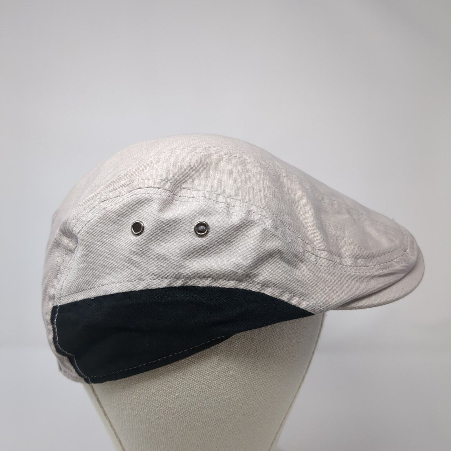 Water Ink In Show Newsboy Cap Gray One Size Adjustable Breathable Blank