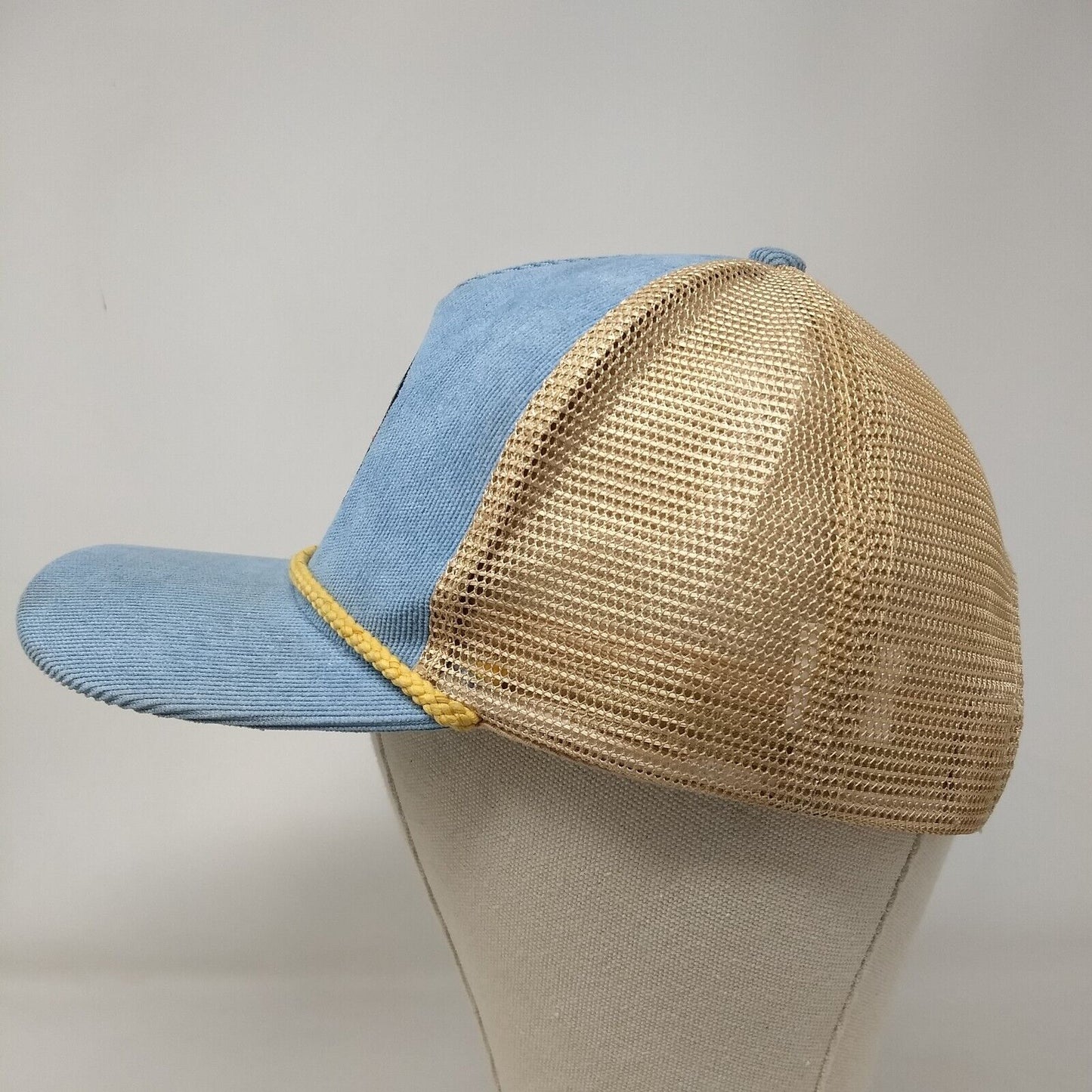 Whatever Floats Your Boat Snapback Rope Trucker Hat Multi OSFA Mesh Back