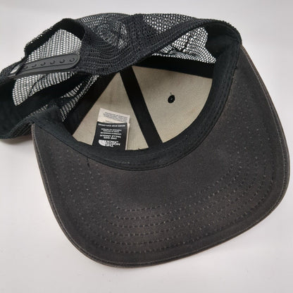 The North Face Bear Snapback Trucker Hat Brown One Size Mesh Back