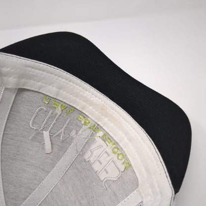 City of Trees Real Estate Snapback Trucker Hat Black One Size Mesh Back