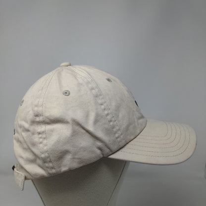 Vineyard Vines Slideback Hat Tan One Size Adjustable Embroidered 6 Panel Cotton
