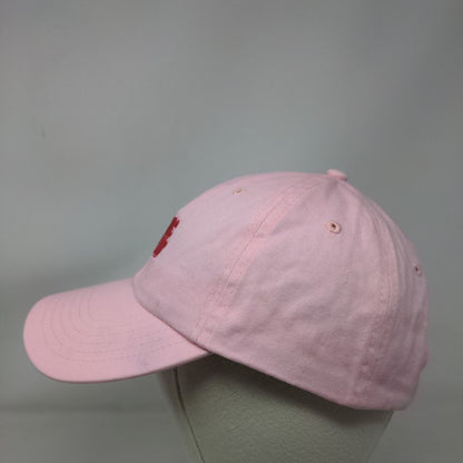 Cosmic Fit Club Slideback Hat Pink One Size Adjustable Embroidered 6 Panel