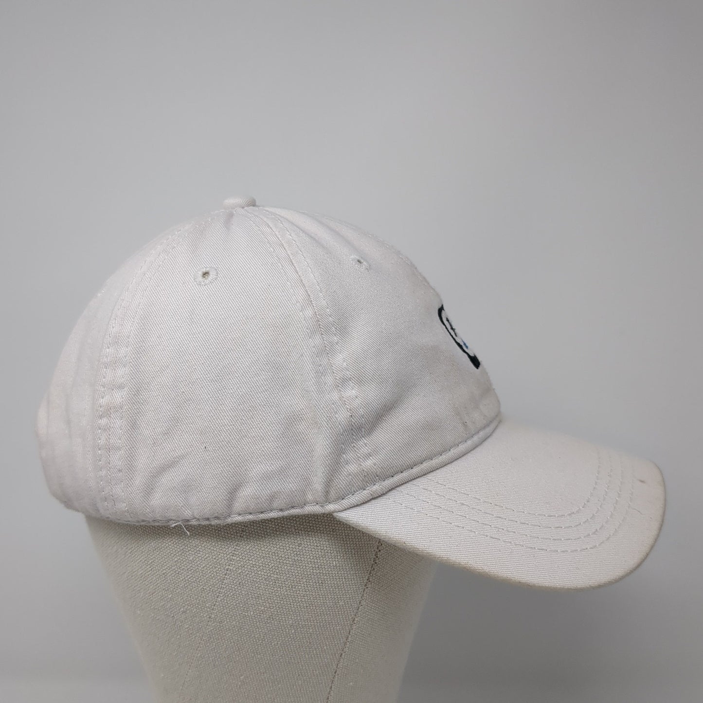 George Slideback Baseball Cap White One Size Adjustable Embroidered Cap America
