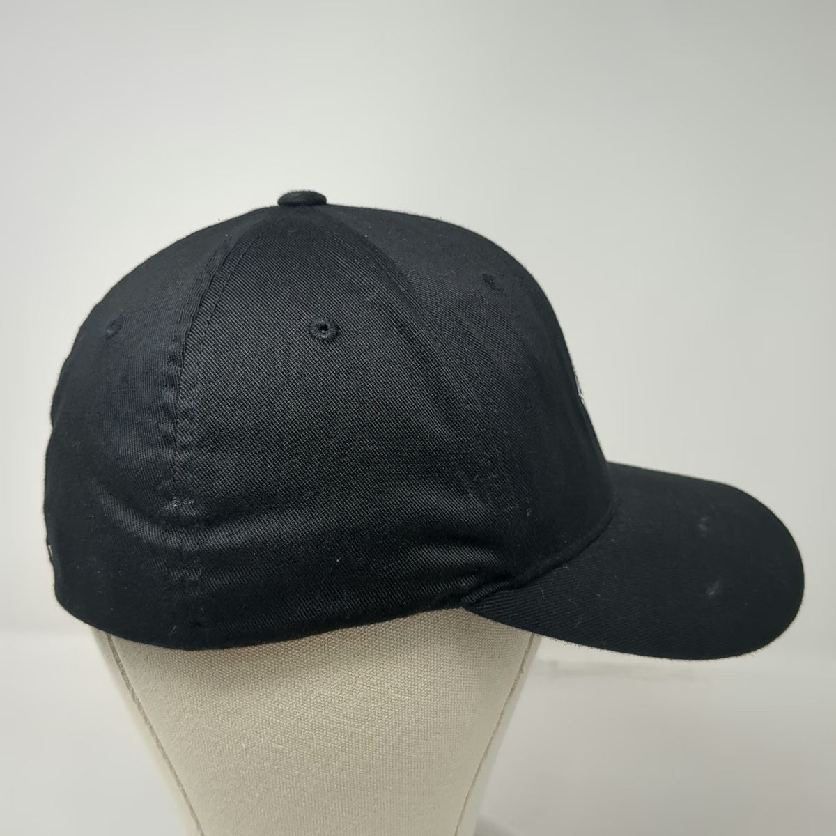 Flexfit Baseball Cap Black XL Fitted Ethereum Crypto Logo Embroidered Hat